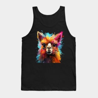 Alpaca Rainbow Tank Top